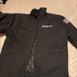 Large snap on jacket